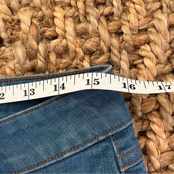 Comptoir Des Cotonniers Jeans Women 40 Flare Euro Hippie Boho 31 X 31 Stretch - Picture 5 of 15